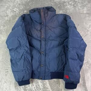 VTG 80s The North Face goose down gorpcore winter puffer bomber jacket wmns L